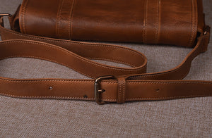 YAAGLE Men's Tanned Leather Business Briefcase Messenger Bag YG9042 - YAAGLE.com