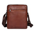 YAAGLE Men's Portable Real Leather Leisure Shoulder Bag YG1043X