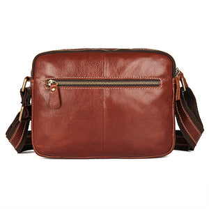 YAAGLE Men's Portable Real Leather Business Shoulder Bag YG1043X - YAAGLE.com