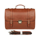 YAAGLE Exquisite Crazy Horse Leather Briefcase 14 Inch Laptop Business Handbag YG7397 - YAAGLE.com