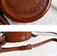 YAAGLE Female Personalized Real Leather Round Cross Body Bag YG8082 - YAAGLE.com