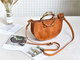 YAAGLE Fashion Metal Handles Genuine Leather Cross Body Bag YG377 - YAAGLE.com