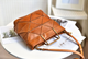 YAAGLE Women Tanned Leather Asymmetric Patchwork Handbag YG375 - YAAGLE.com
