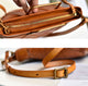YAAGLE Women Tanned Leather Asymmetric Patchwork Handbag YG375 - YAAGLE.com