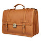 YAAGLE Exquisite Crazy Horse Leather Briefcase 14 Inch Laptop Business Handbag YG7397 - YAAGLE.com
