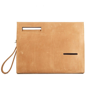 YAAGLE Men's Crazy Horse Leather Business Document Bag YGA0011 - YAAGLE.com