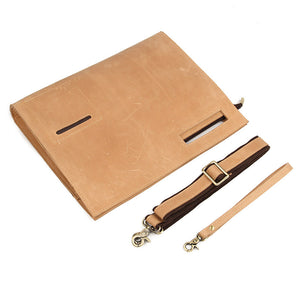 YAAGLE Men's Crazy Horse Leather Business Document Bag YGA0011 - YAAGLE.com