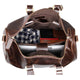 YAAGLE Men's Large Capacity Travel Bucket Handbag Tote YG7077C - YAAGLE.com