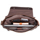 YAAGLE Men's Vintage Real Leather Flap Messenger Bag YG7338 - YAAGLE.com