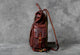 Unisex Fashion Multi-pockets Tanned Leather Travel Backpack YGJWM982 - YAAGLE.com