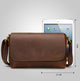 YAAGLE Men's Crazy Horse Leather Cross Body Shoulder Bag YG8896 - YAAGLE.com