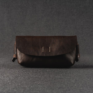 YAAGLE Women Handmade Tanned Leather Cross Body Bag Clutch YGWF18 - YAAGLE.com