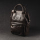 YAAGLE Unisex Vintage Tanned Leather Travel Backpack Tote YGM092 - YAAGLE.com