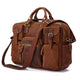 YAAGLE Multi-pockets Real Leather Hand Briefcase for Men YG7028 - YAAGLE.com