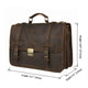 YAAGLE Exquisite Crazy Horse Leather Briefcase 14 Inch Laptop Business Handbag YG7397 - YAAGLE.com