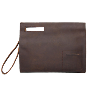 YAAGLE Men's Crazy Horse Leather Business Document Bag YGA0011 - YAAGLE.com