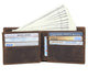 YAAGLE Male Crazy Horse Leather Wallet Card Slots YG8451 - YAAGLE.com