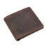YAAGLE Male Crazy Horse Leather Wallet Card Slots YG8451
