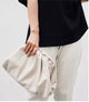 YAAGLE Fashion Female Real Leather Ruffled Drawstring Clutch Bag YG00265 - YAAGLE.com