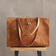YAAGLE Women Vintage Crazy Horse Leather Handbag Tote YG3781 - YAAGLE.com
