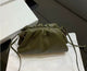 YAAGLE Fashion Female Real Leather Ruffled Drawstring Clutch Bag YG00265 - YAAGLE.com