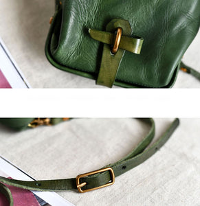 YAAGLE Women Vintage Vegetable Soft Tanned Leather Shoulder Bags YG291 - YAAGLE.com