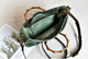 YAAGLE Fashion Metal Handles Genuine Leather Cross Body Bag YG377 - YAAGLE.com