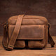 YAAGLE Top Crazy Horse Leather Sling Bag Mens Leather Bag Crossbody Bag for Men YG9754 - YAAGLE.com