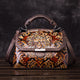 YAAGLE Women Genuine Leather handbags Ladies Embossed Shoulder Bag /Crossbody Bag YG6650