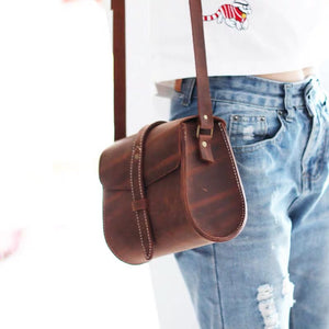 YAAGLE Vintage Leather Shoulder Bag YG8816