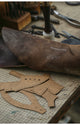 YAAGLE HORWEEN Vegetable Tanned Cowhide Handmade Riding Mask YG9907 - YAAGLE.com