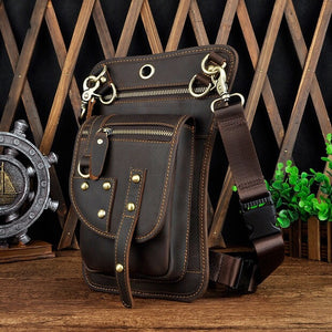 YAAGLE  100% Cow Genuine Leather Messenger Bag  YG7737 - YAAGLE.com