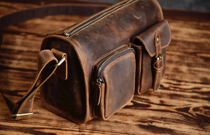 High Quality Leather Men's Satchels