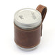 YAAGLE Handcrafted HORWEEN CXL Leather Glass Mason Jar Sleeve Handle Holder Grip Mug Cozy  for 16 oz. Ball Jars YG7650