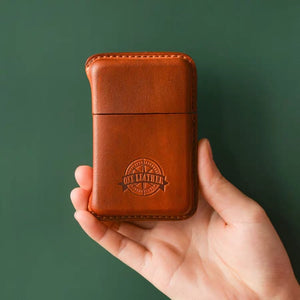 YAAGLE Leather Handmade Cigarette Cases for Man/Woman 10 sticks YG2001 - YAAGLE.com