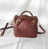 YAAGLE Female Vintage Handmade Real Leather Flap Handbag YG8854