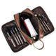 Genuine Leather Toiletry Bag