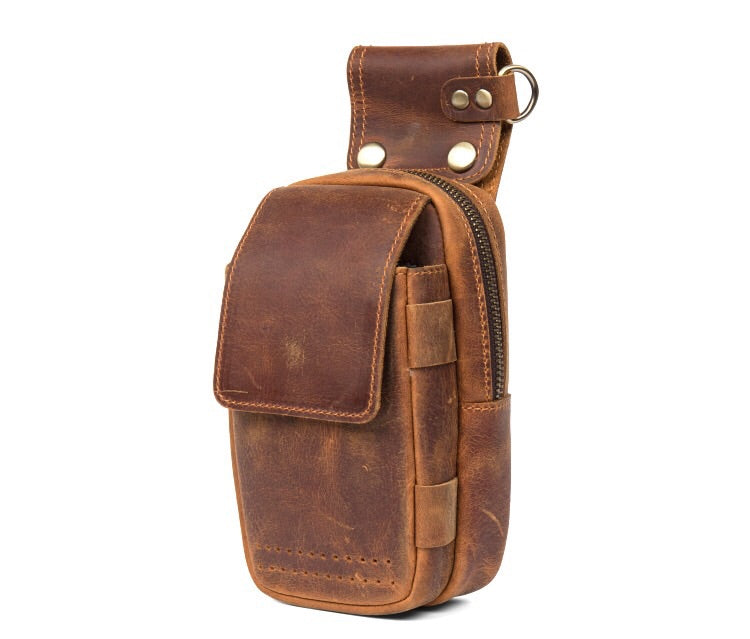 Cool Leather Belt Pouches for Men Waist Bag BELT BAG For Men