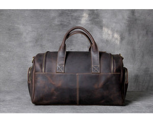 Crazy Horse Leather Holdall Duffel Bag YG1131 - YAAGLE.com