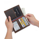 YAAGLE Multifunction Travel Cover Genuine Leather Card Passport Holder Wallet YG1266 - YAAGLE.com