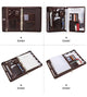 YAAGLE  New Arrival Retro Crazy Horse Texture Zipper Multifunctional Tablet PC Protective Leather Case for 11 / 10.5 / 9.7 inch Tablet YG0830