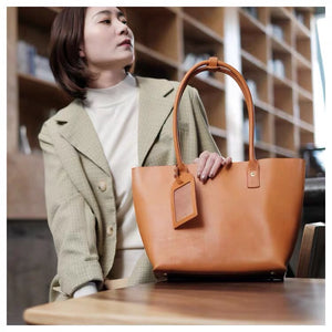 YAAGLE Handmade Leather Tote bag YG1408 - YAAGLE.com