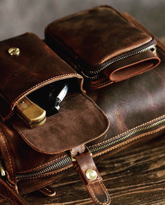 High Quality Leather Men's Satchels