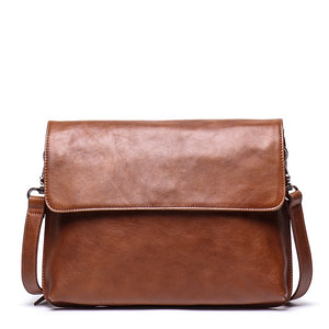 YAAGLE Genuine Leather Messenger Bag YG7530 - YAAGLE.com