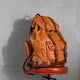 YAAGLE Mens' Unique Large Capacity Tanned Leather Travel Business Backpack YG8622