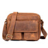 YAAGLE Top Crazy Horse Leather Sling Bag Mens Leather Bag Crossbody Bag for Men YG9754