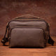 YAAGLE Vintage crazy horse leather genuine leather men shoulder messenger bag YG6653