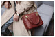 YAAGLE Female Vintage Handmade Real Leather Flap Handbag YG8854 - YAAGLE.com
