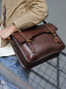 Leather Satchel for Men