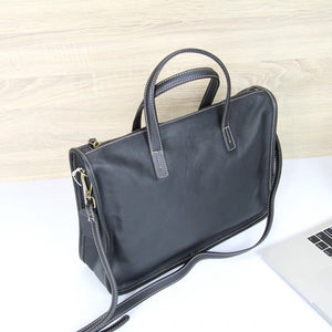 YAAGLE Genuine Leather Business Messenger Handbag YG9900 - YAAGLE.com